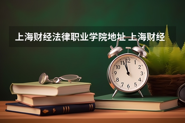 上海财经法律职业学院地址 上海财经职业技术学院是大专吗