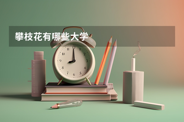 攀枝花有哪些大学