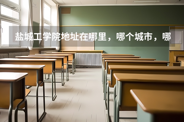 盐城工学院地址在哪里，哪个城市，哪个区？