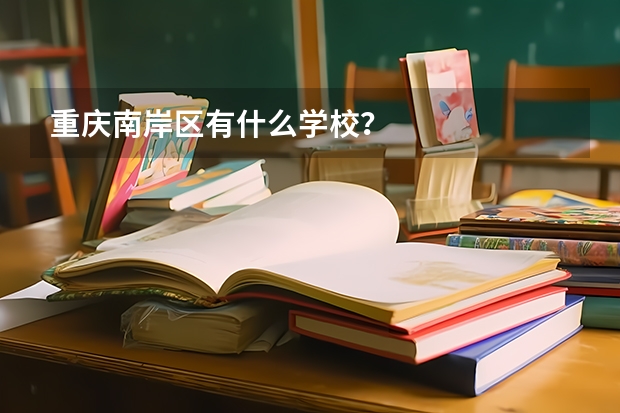 重庆南岸区有什么学校？