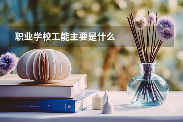 职业学校工能主要是什么