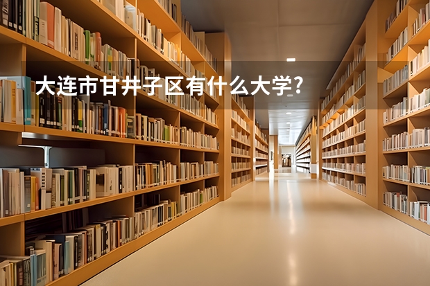大连市甘井子区有什么大学?