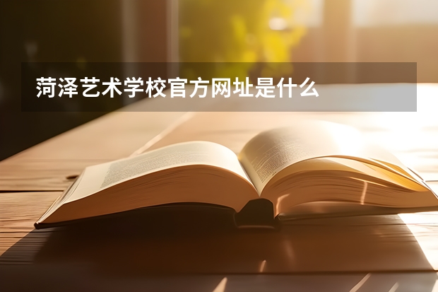 菏泽艺术学校官方网址是什么