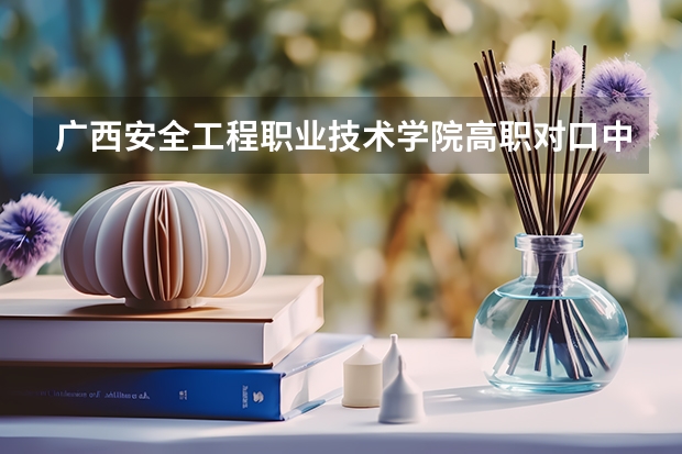 广西安全工程职业技术学院高职对口中职自主招生专业有哪些？