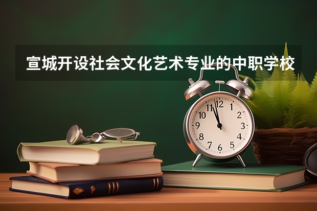 宣城开设社会文化艺术专业的中职学校名单有哪些