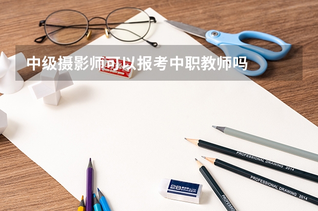 中级摄影师可以报考中职教师吗