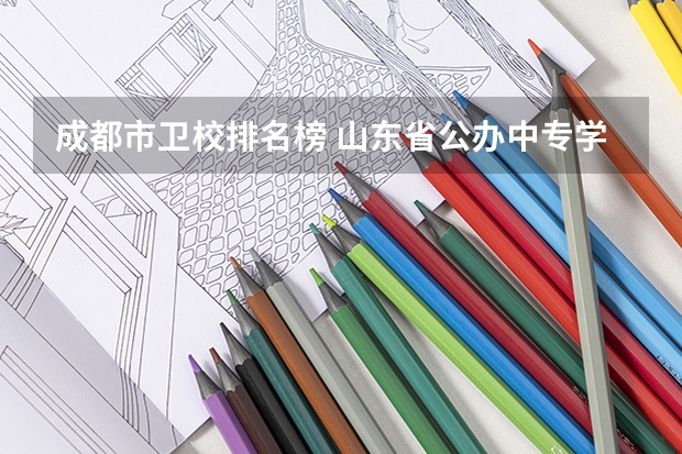 成都市卫校排名榜 山东省公办中专学校排名榜